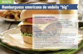 Recepta hamburguesa americana de vedella "big"
