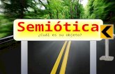 Semiotica, objeto