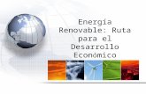 Scarborough (2009) Energia Renovable, Ruta Para El Desarrollo Economico