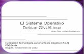 El Sistema Operativo Debian GNU/Linux (2012)