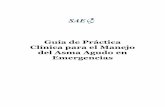 GPC para el manejo del Asma Agudo en emergencias - SAE 2012