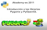 Introducción a las librerías PyGame y PyOpenGL