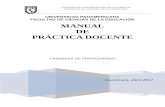 Formas para el informe de practica manual de practica docente version corregida  02 01-2013