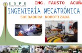 Soldadura robotizada ESPE-Latacunga