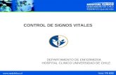 Control de signos vitales 2012