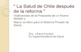 La salud en Chile despues de la reforma