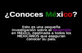 Conoces Mexico?