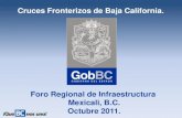 Cruces fronterizos de Baja California, Reunión regional en Mexicali