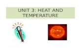 Unit 3 Heat and Temperature 2 ESO