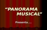 Panorama Musical Español