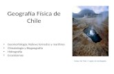 Sintesis de macroformas del relieve chileno