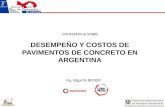 Becker, desempeño y costos de pavimentos de concreto en argentina (definitivo)