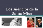 Los silencios de la Santa Misa