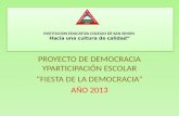Presentacion proyecto democratico