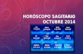 Horóscopo sagitario para octubre 2014