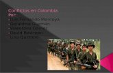 Conflictos en colombia
