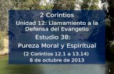 38 pureza moral_y_espiritual (Estudio Bíblico en 2 Corintios)