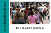 Tema 8: la poblacion en España