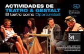 Actividades Teatro y Gestalt - Barcelona