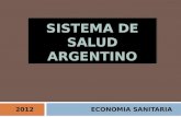 Sistema de salud argentino 2012