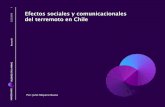 Efectos sociales y comunicacionales del terremoto en chile, marzo2010