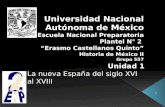 Unidad 1.- La nueva España de S. XVI - XVIII