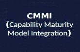 CMMI - Capability Maturity Model Integration