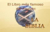 El libro más famoso del mundo: La Biblia