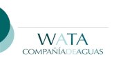 Presentacion WATA Compañia de Aguas