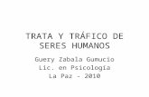 Exposición trata y tráfico de seres humanos