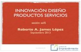 Innovación y Diseño de Productos y Servicios _ 6 Idps2013 6