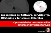 Los sectores del Software, Servicios TIC, Offshoring y Turismo en Colombia