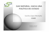 GAS NATURAL: HACIA UNA POLÍTICA DE ESTADO. CECILIA LÓPEZ MONATAÑO