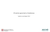 Presentaci³ estat i tend¨ncies sector gurmet a Catalunya