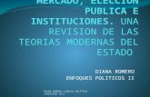 MERCADO, ELECCION PUBLICA E INSTITUCIONES