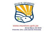 Plan de Acción por la Infancia - Villa el Salvador