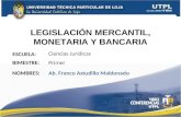 UTPL-LEGISLACIÓN MERCANTIL , MONETARIA Y BANCARIA-I-BIMESTRE-(OCTUBRE 2011-FEBERRO 2012)