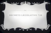 Decreto legislato 728  legislacion laboral