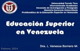 Educación superior en venezuela