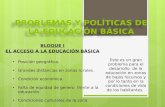 Problemas y políticas de la educación básica
