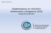 Diplomatura en gestión ambiental y empresa 2011