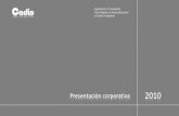 Cadia  presentacion corporativa 2010