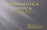 Diapositivas hermeneutica juridicamarzo29