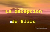 La decepcion de Elias