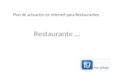 Plan actuación internet restaurantes