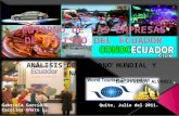 Entorno de las empresas de turismo Ecuador
