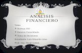 Información de análisis financiero