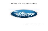 Plan de Contenidos - Disney Store