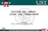 MóDulo Iii GestióN Del Marco Legal Del Trabajador FéLix Monreal 05.09