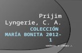 Colección María Bonita 2012-1